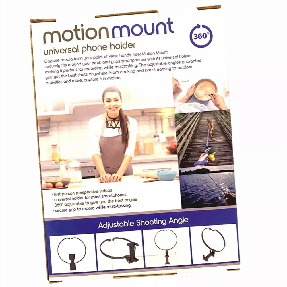 Neck Cell Phone Hands Free Design Motion Mount